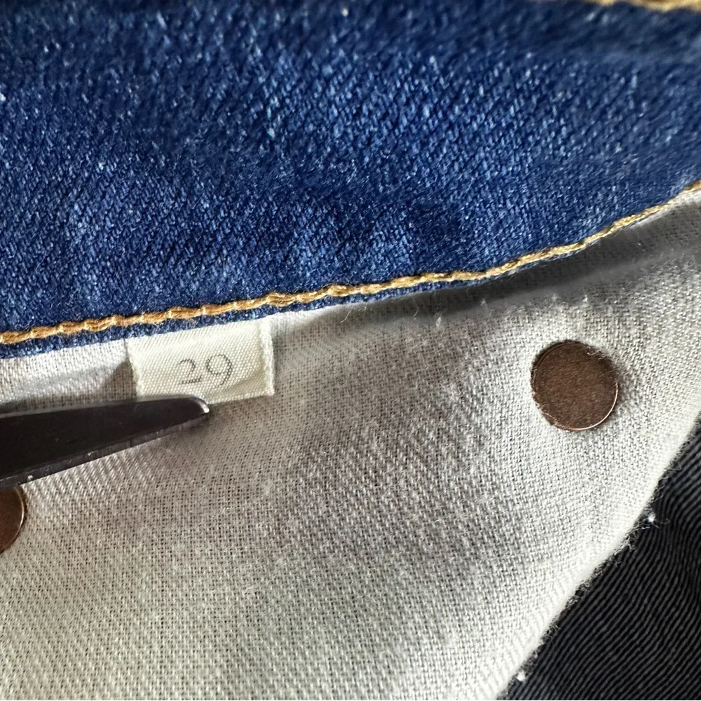 ABLE‎ Womens Mid Rise Skinny Jeans Size 29 Medium Wash Stretch Denim EUC Modern